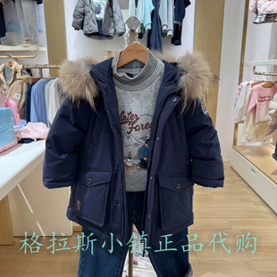 TeenieWeenie童装专柜正品25冬款男童三防羽绒服外套TKJD254V01K