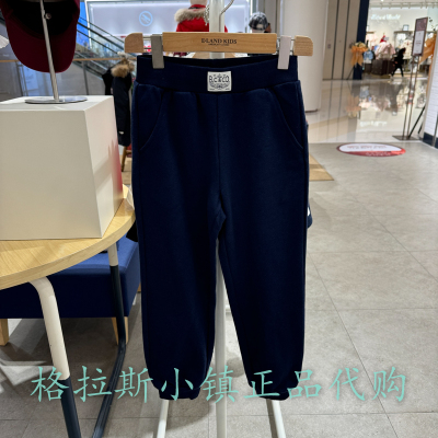 衣恋童装正品春女童束脚休闲卫裤