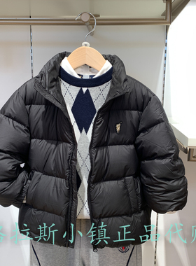 抗静电Polo walk KIDS童装正品25冬款男童保暖羽绒服BFQW541K0351