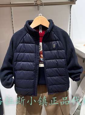 90鸭绒Polo walk KIDS童装正品25冬款男童轻薄羽绒服A9SW534K0122