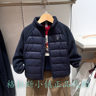25冬款 90鸭绒Polo 正品 KIDS童装 男童轻薄羽绒服A9SW534K0122 walk