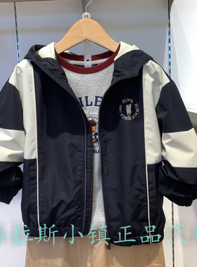 Polo walk KIDS童装专柜正品25秋新男童休闲连帽外套CP6W531E0071