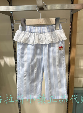 PawinPaw婴童夏女宝阔腿休闲裤