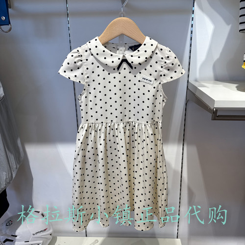 Polowalk童装正品夏女童连衣裙