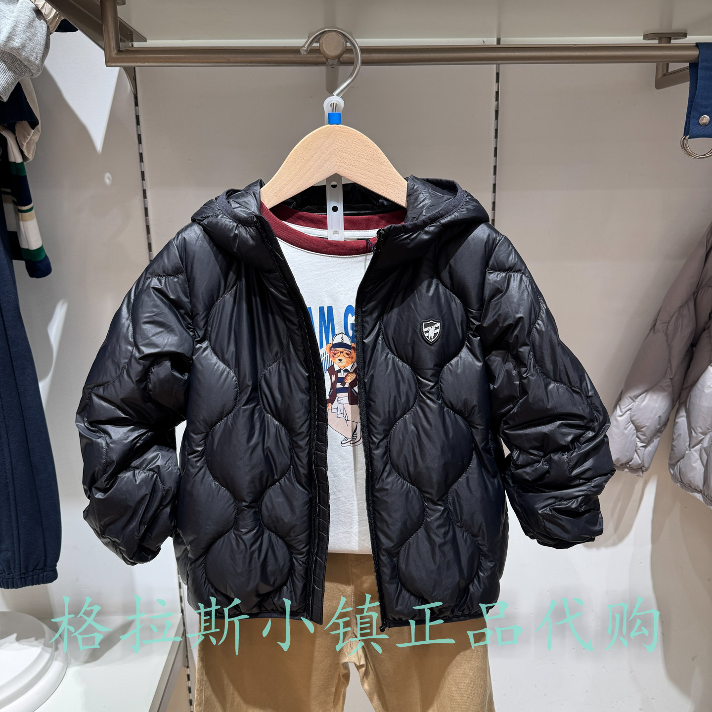 Polowalk童装冬男女童轻薄羽绒服