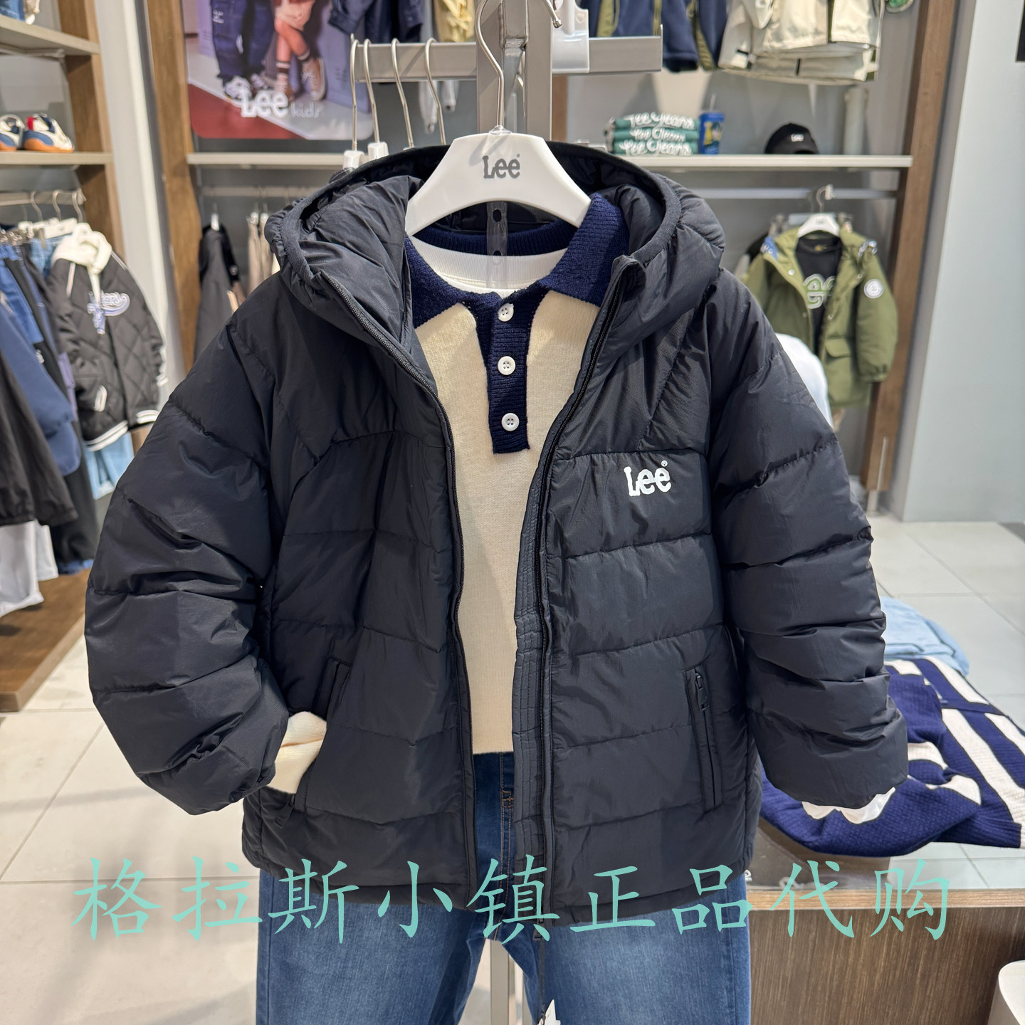 特价LeeKids童装冬男女童羽绒服
