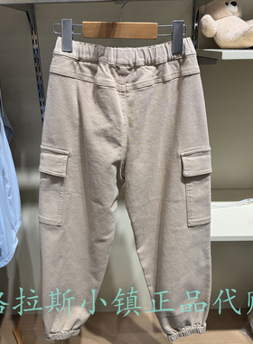 PawinPaw童装专柜正品26年春款男童工装风束脚牛仔裤PCTJG1211K