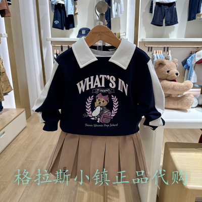 TeenieWeenie童装正品秋女童卫衣