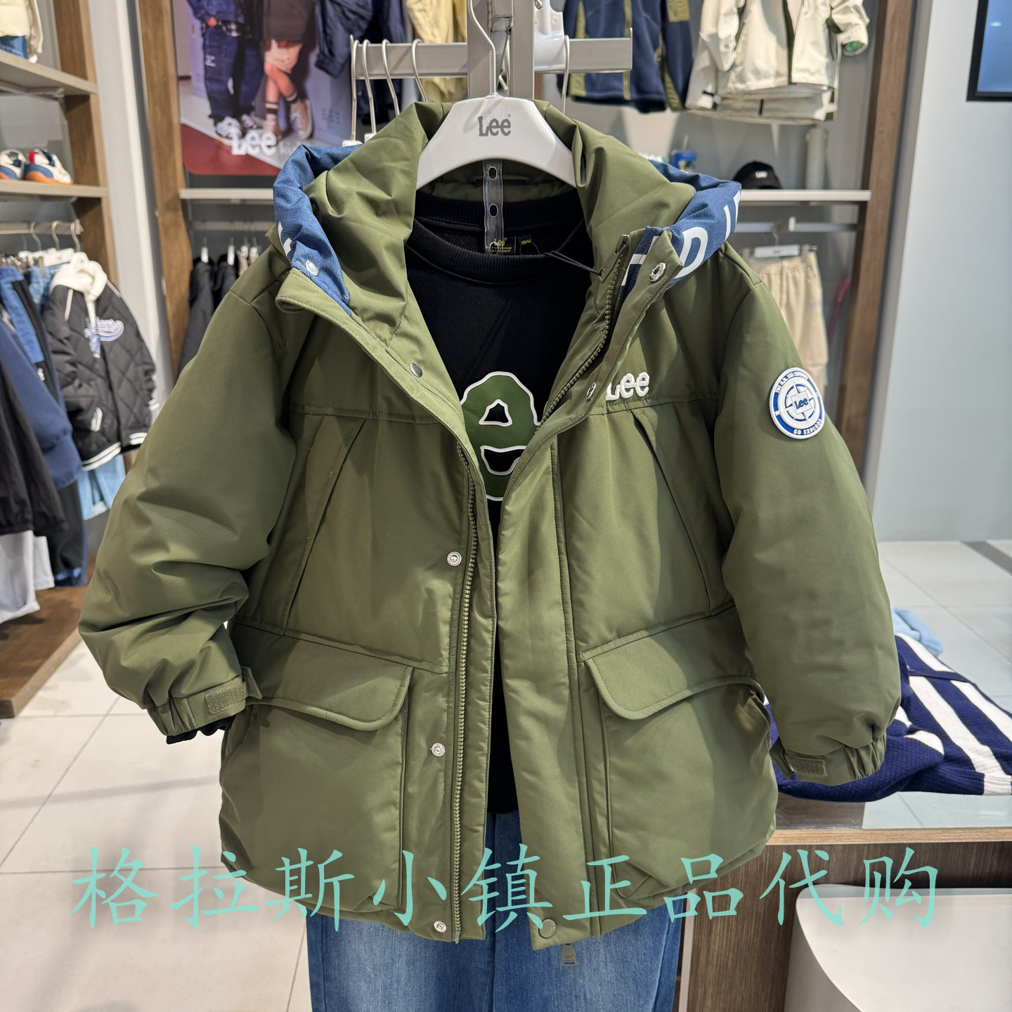 特价LeeKids童装冬男女童羽绒服
