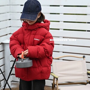 牛哆哆童装外套24冬装新款男童女童春节保暖90白鸭绒羽绒服44635