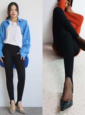 英国高端 复古迪斯科 高腰打底高腰显瘦罗马布黑色靴裤拉链踩脚裤