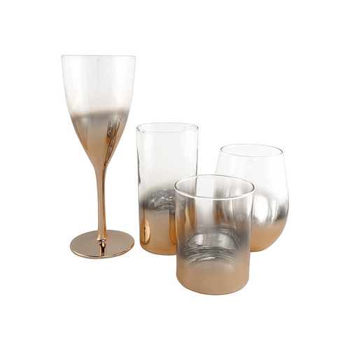 北欧ins无铅家用水杯玻璃高脚杯