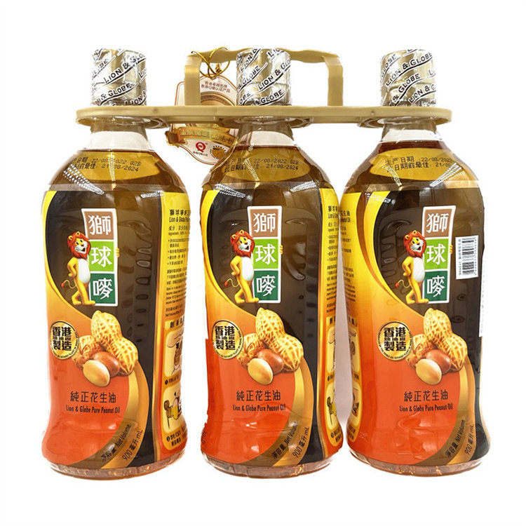 香港狮球唛花生油粟米油组合装