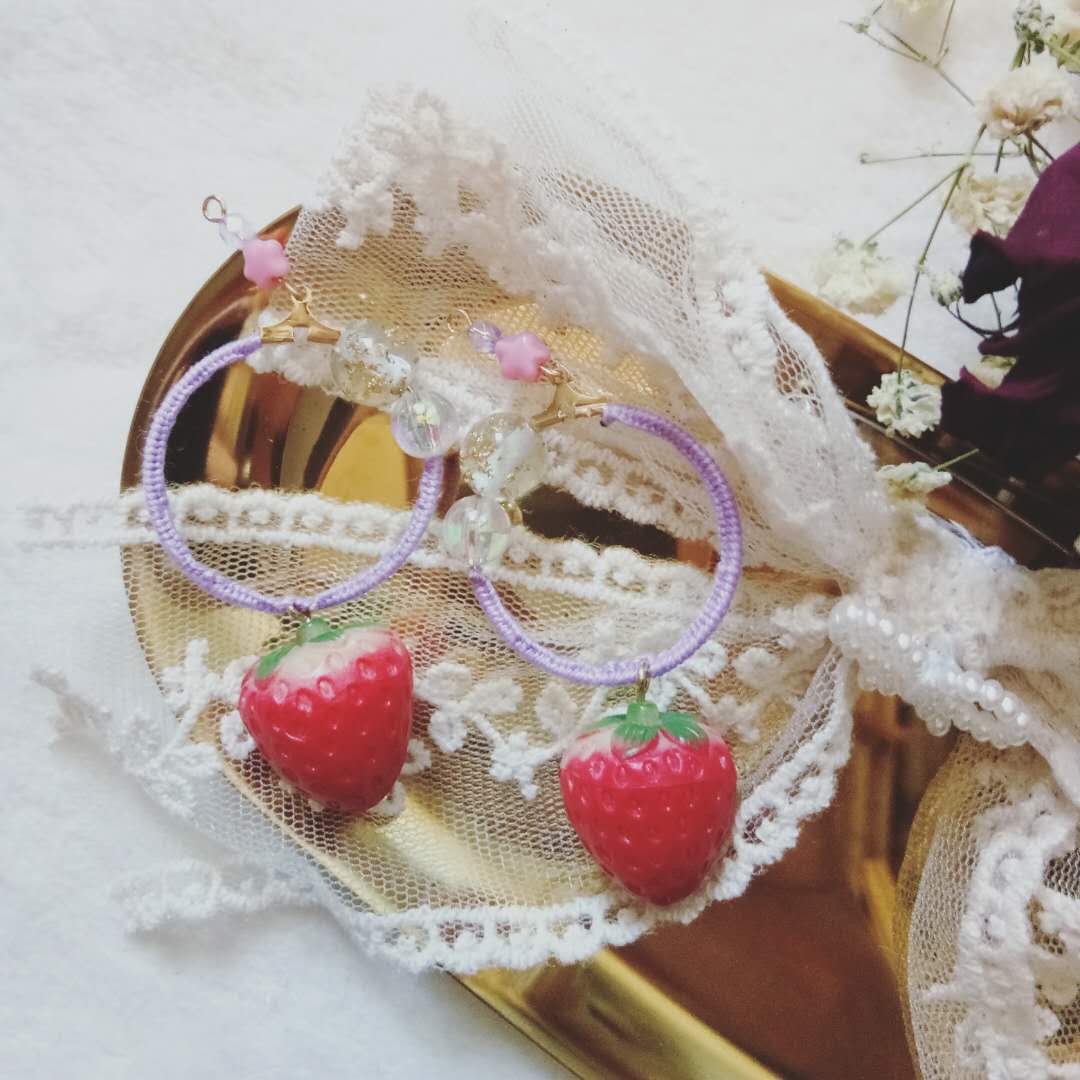 SUNMGWERÍáÍáÊÖ¹¤¶À¼Ò¶¨ÖÆÔ´´²ÝÝ®ÌðÐÄSWEETϵÁиöÐÔ¶ú»·¶ú¼Ð