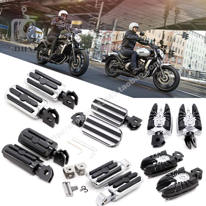 小火神650复古改装配件前后脚踏