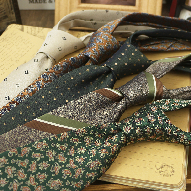 色织涤纶商务休闲花色领带