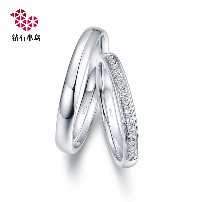 18K金钻石戒指-纯境-情侣对戒订婚戒指婚戒-RAZ16-RBZ16
