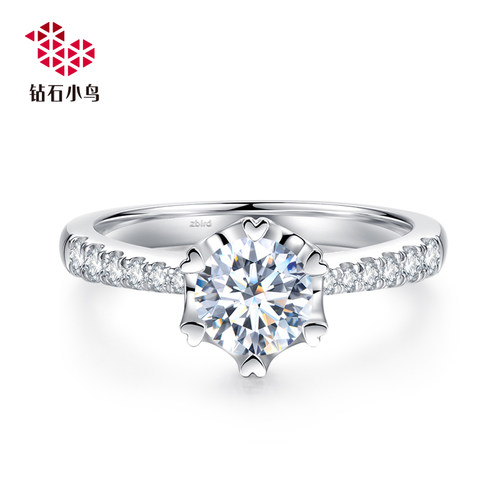 结婚Zbird钻石戒指18K金
