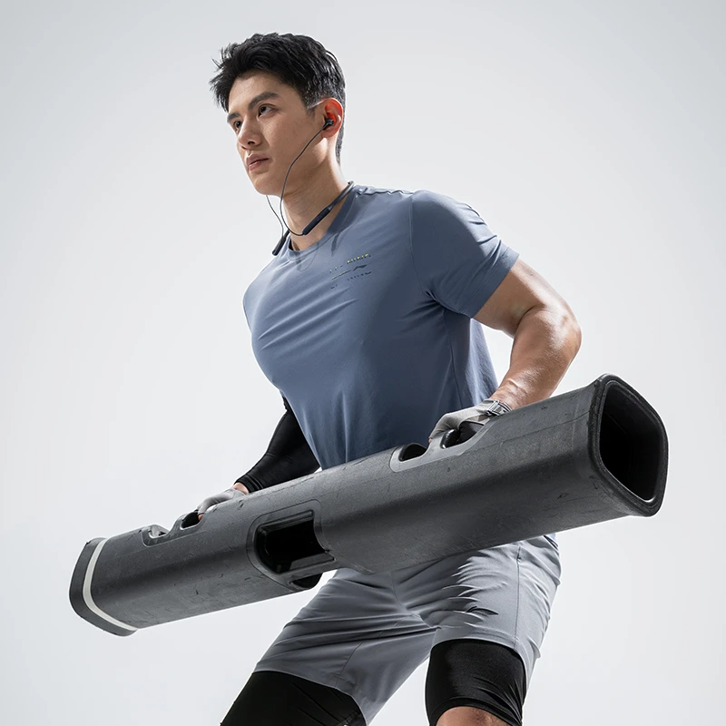 李宁短袖2024夏季新品健身系列男子排湿速干短袖T恤ATSU473