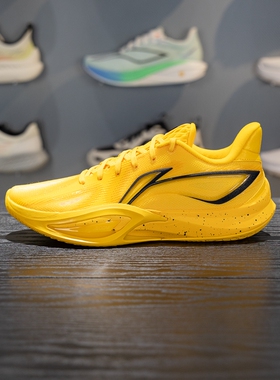 李宁闪凌3篮球鞋男鞋2026春季新款轻量高回弹实战运动鞋ABAW007