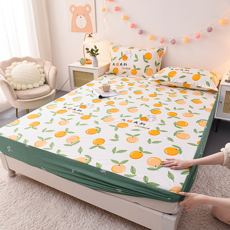 防水床罩床笠单件纯棉隔尿保护罩