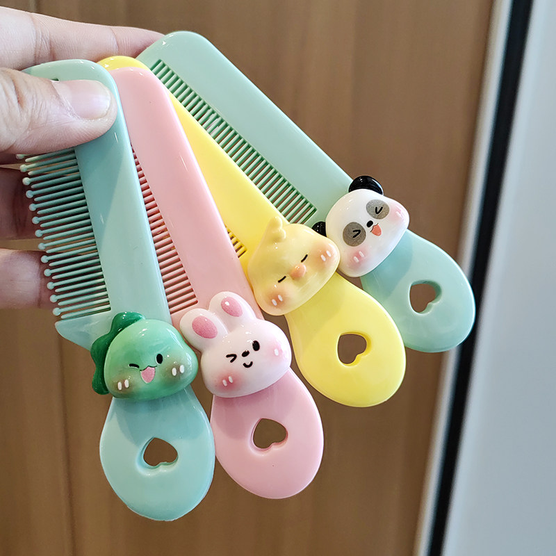 婴儿梳宝宝梳安全梳小孩新生儿童头发梳子便携小梳子可爱卡通动物,婴童用品,安全梳子/刷子,淘宝优惠券,粉丝福利购,淘宝优惠卷