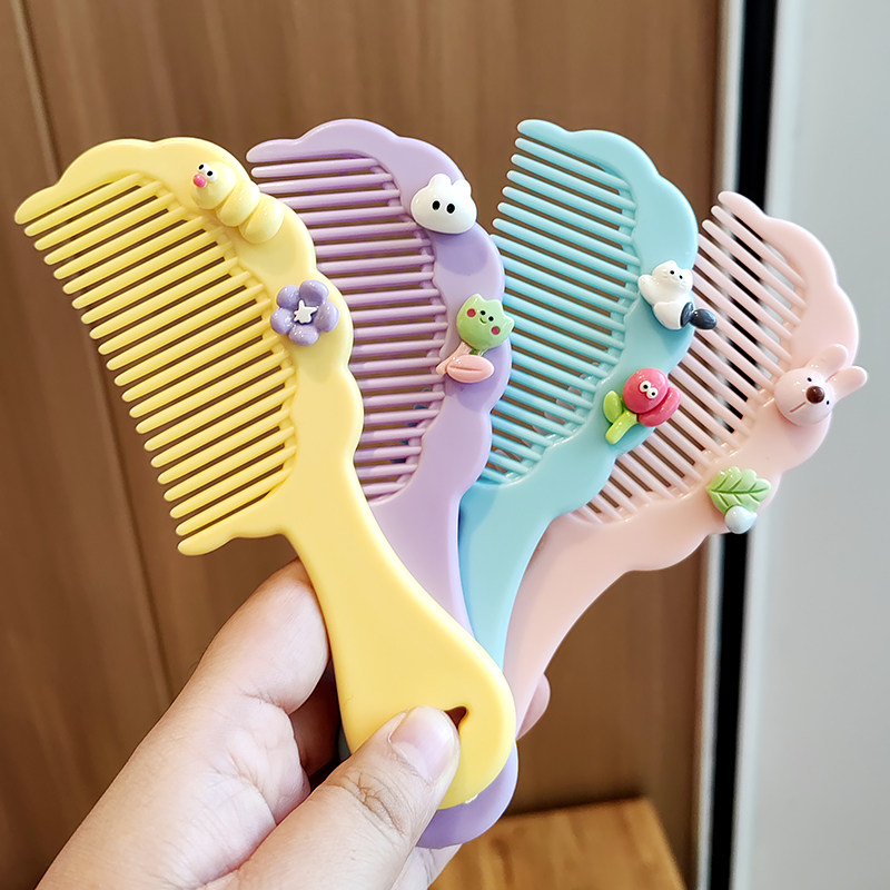 婴儿梳宝宝梳安全梳小孩新生儿童头发梳子便携小梳子可爱卡通动物,婴童用品,安全梳子/刷子,淘宝优惠券,粉丝福利购,淘宝优惠卷