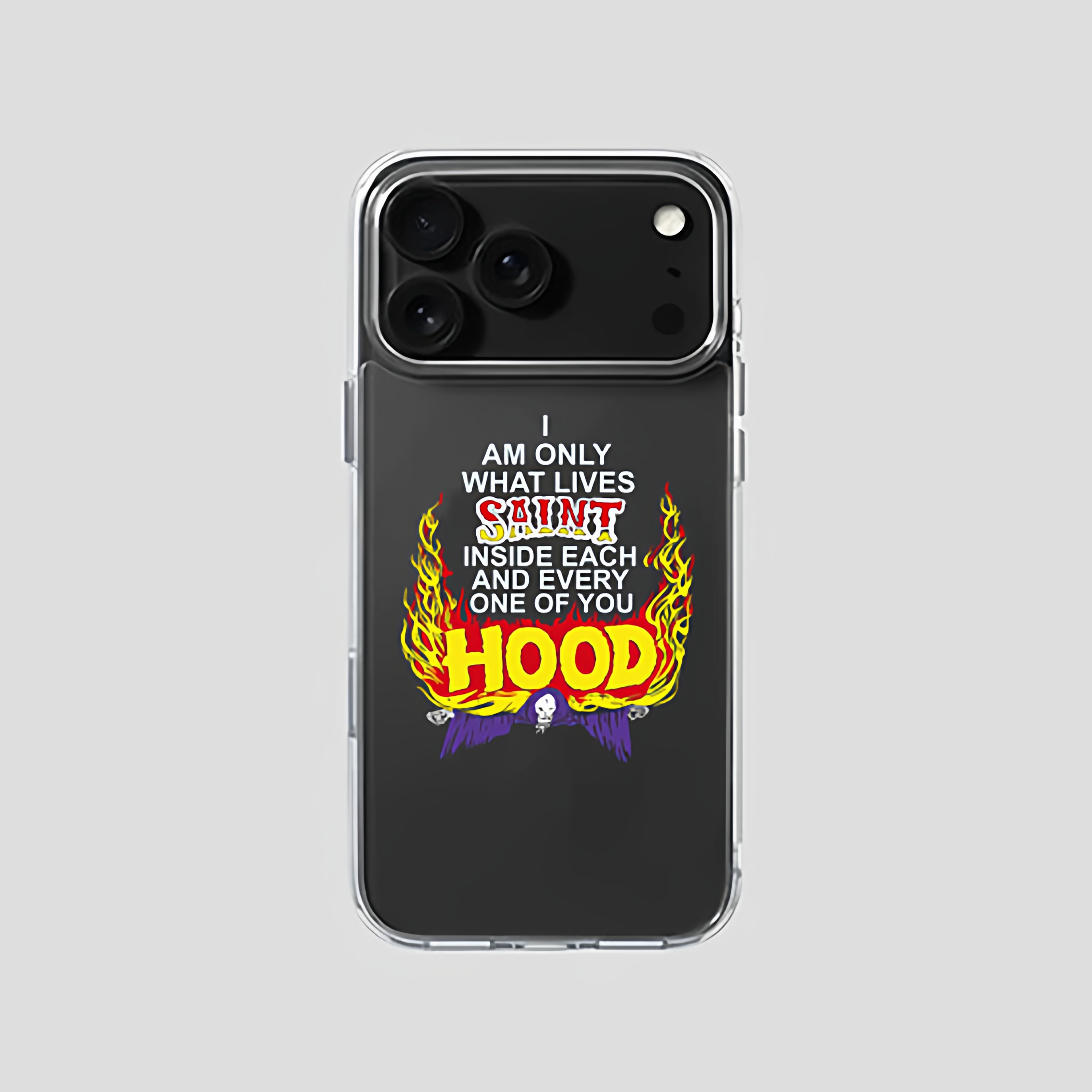 新款日本小众潮牌火焰恶魔iPhone17promax手机壳高级感适用于苹果17pro全包保护套17防摔个性创意