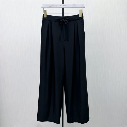 艾W●2026春季新品 西装阔腿裤女高腰显瘦直筒通勤百搭长裤1117