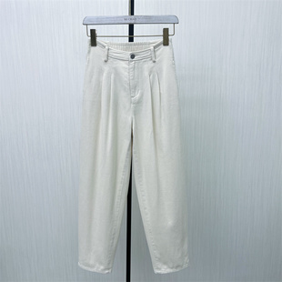 女高腰显瘦宽松休闲通勤百搭长裤 fei 哈伦裤 新品 8143 2025冬季