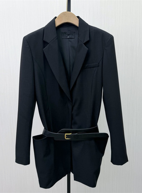 迪●2026春季新品 西装外套女时尚休闲经典宽松通勤百搭西服0608