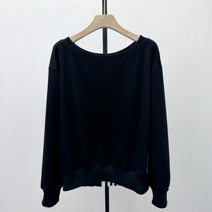 圆领套头卫衣女休闲宽松百搭慵懒风长袖 新品 上衣751 2026春季