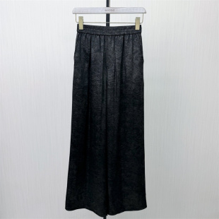 女松紧腰显瘦宽松百搭阔腿裤 休闲直筒长裤 新品 521 2026夏季