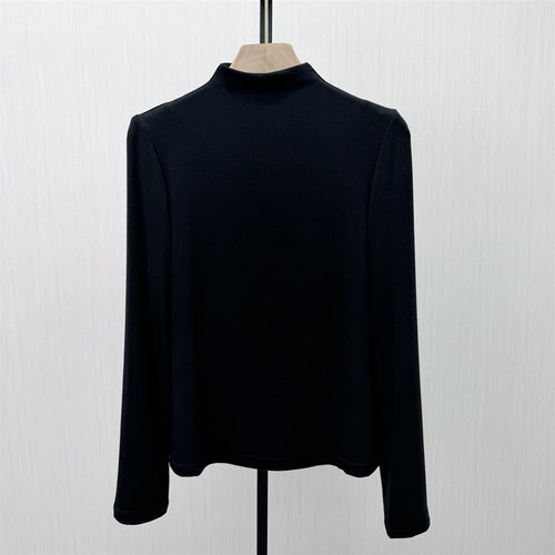 迪●2026春季新品 高领打底衫女修身显瘦长袖T恤打底T恤上衣5213
