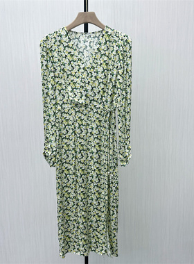 KA●2025秋季新品 法式碎花连衣裙女气质显瘦小清新茶歇裙0321