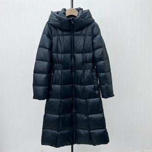 2025冬季 宽松加厚保暖鸭绒外套2057 新 长款 羽绒服女时尚 良月