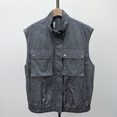 2026春季 新品 马甲外套女工装 恩 背心宽松休闲百搭无袖 夹克852