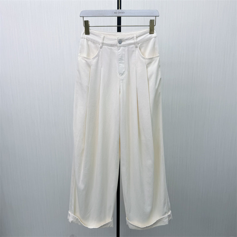 艾W●2026春季新品 阔腿牛仔裤女高腰显瘦宽松直筒休闲长裤2316,女装/女士精品,牛仔裤,淘宝优惠券,粉丝福利购,淘宝优惠卷