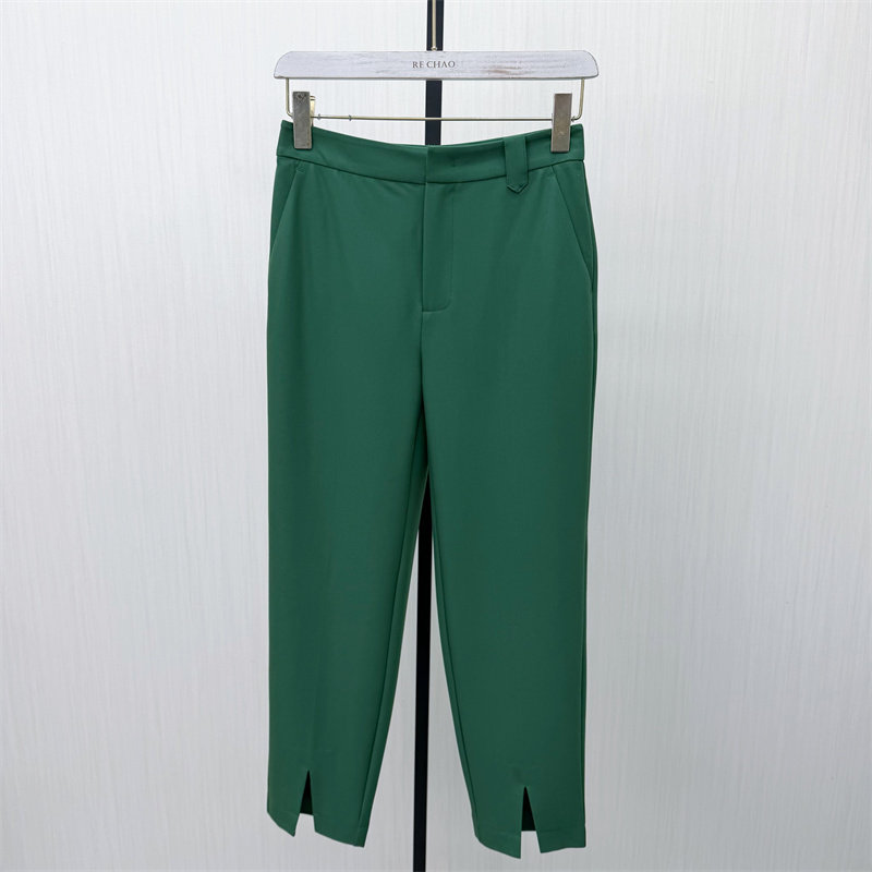 真情●2026春季新 西装哈伦裤女高腰显瘦宽松休闲小脚烟管裤2132