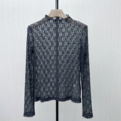 女气质修身 fei 蕾丝打底衫 新品 显瘦内搭T恤上衣7264 2025秋季