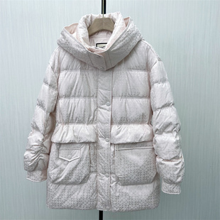 时尚 良月 羽绒服女中长款 新 宽松加厚百搭保暖外套2165 2025冬季