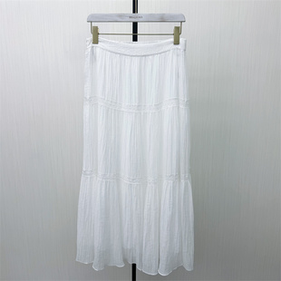 香●2026夏季新品 伞裙半身裙女高腰显瘦长款气质大摆a字裙1452