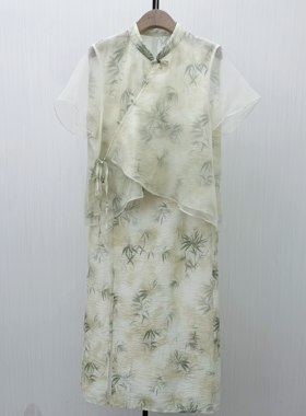 图●2026夏季新品 新中式套装裙子女气质显瘦清新淑女连衣裙1234