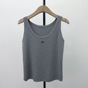 针织背心女修身 短款 新品 显瘦打底内搭吊带上衣662 2026春季