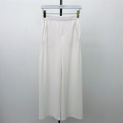 良月●2026春季新品 阔腿裤女高腰显瘦宽松通勤直筒休闲长裤8809