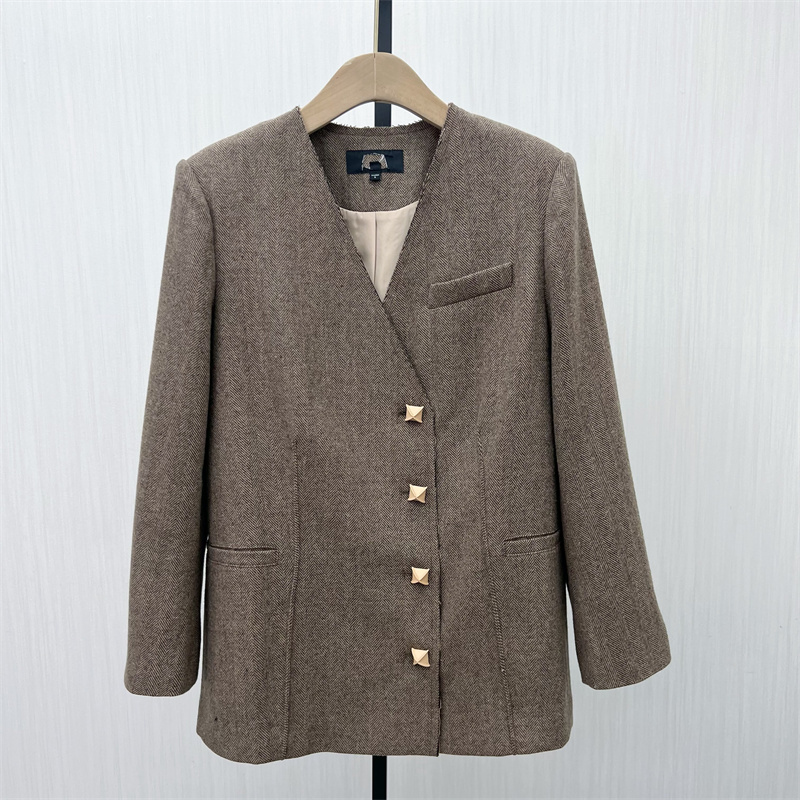 图●2025冬季新 西装外套女时尚休闲经典宽松通勤百搭西服3505