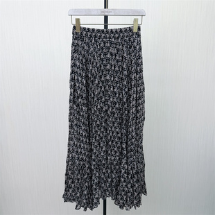 复古碎花半身裙女气质显瘦淑女长裙a字裙6170 新品 2026春季