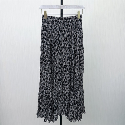 C●2026春季新品 复古碎花半身裙女气质显瘦淑女长裙a字裙6170