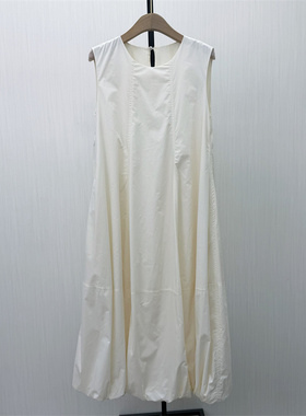KA●2026夏季新品 无袖连衣裙女宽松显瘦百搭松弛感慵懒长裙9092