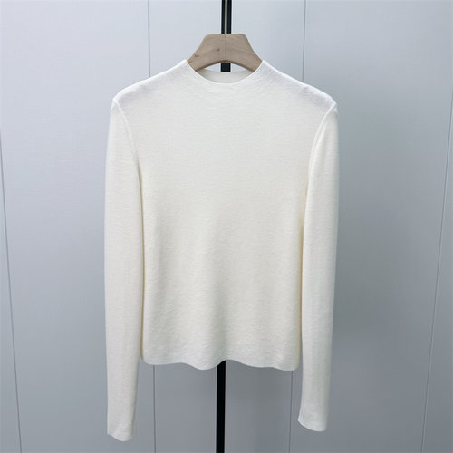 迪●2026冬季新品 绵羊毛针织衫女弹力修身显瘦毛衫打底上衣7135
